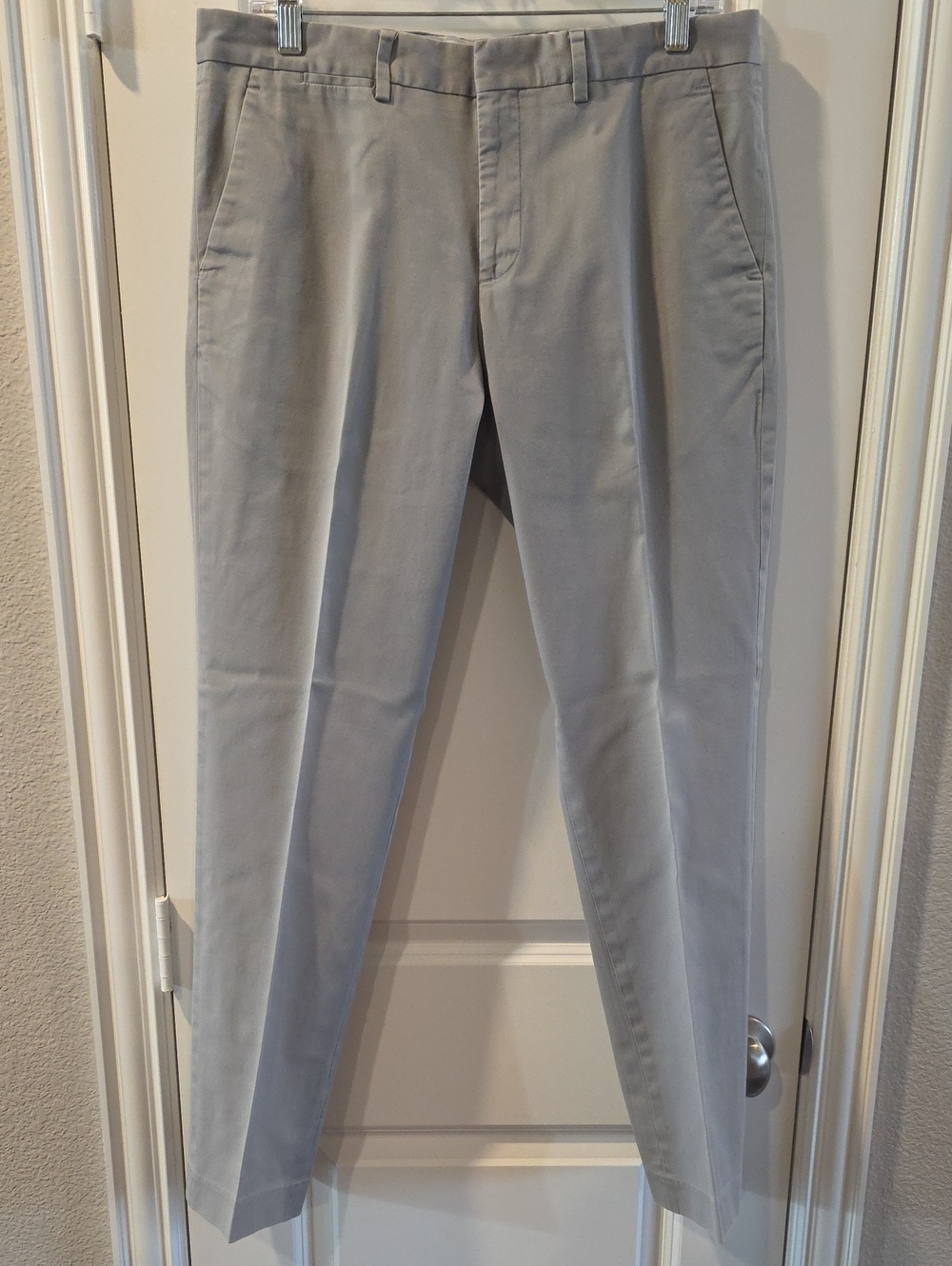 Express Light Gray Men's Chinos - Photographer Line